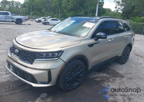 2021 Kia Sorento Sx из США, поврежденный, VIN 5XYRKDLF2MG048396